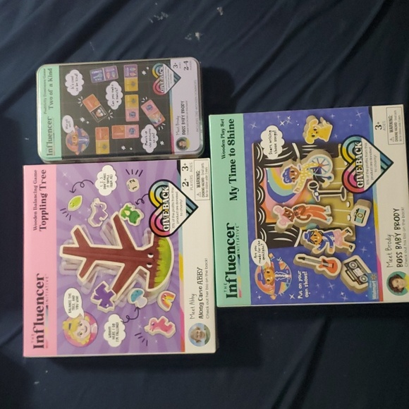 : Lot of 3 new The Influencer initiative creative imagination play sets - Picture 1 of 7